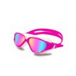 UV Protection Big Frame Silicone Anti Fog Swimming Goggles
