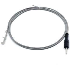 China Custom Electrode Lead Wire Tens Cable 1.5mm 2.0mm Electrode Pin Male To Female For ECG factory