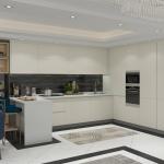 Modular Kitchen Cupboard Set Cabinet Modern Kitchenette With Sink Melamine