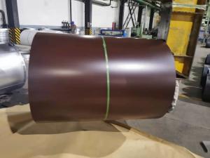 China Beaver Brown RAL8017 Aluminium Gutter 3003H24 AL COILS No Rusted Long Life Warranty factory