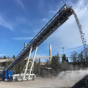 China Coal Mine Conveyor Belt For Mining Industry Gravel Conveyor Belt 2m S factory