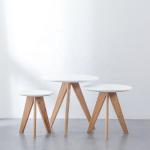 Home Furniture Modern Designs Adjustable Height Coffee Table Restaurant Round