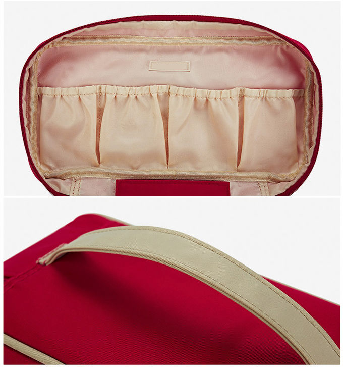 Red Multi Function Foldable Travel Toiletry Bag