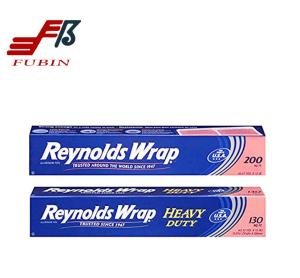 China Silver Heavy Duty Household Aluminum Foil Roll Cooking Barbecue factory