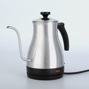 0.7L Gooseneck Stainless Steel Electric Kettle Cordless Mechanical Control Type