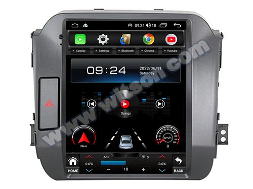 9.7'' Tesla Vertical Screen For Kia Sportage 3 2010-2016 Android Car Multimedia
