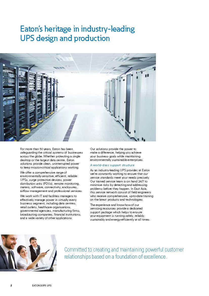 Modular Eaton 93PR UPS 600KVA 600KW 400V THREE PHRASE ABM ONLINE UPS FOR DATA CENTER