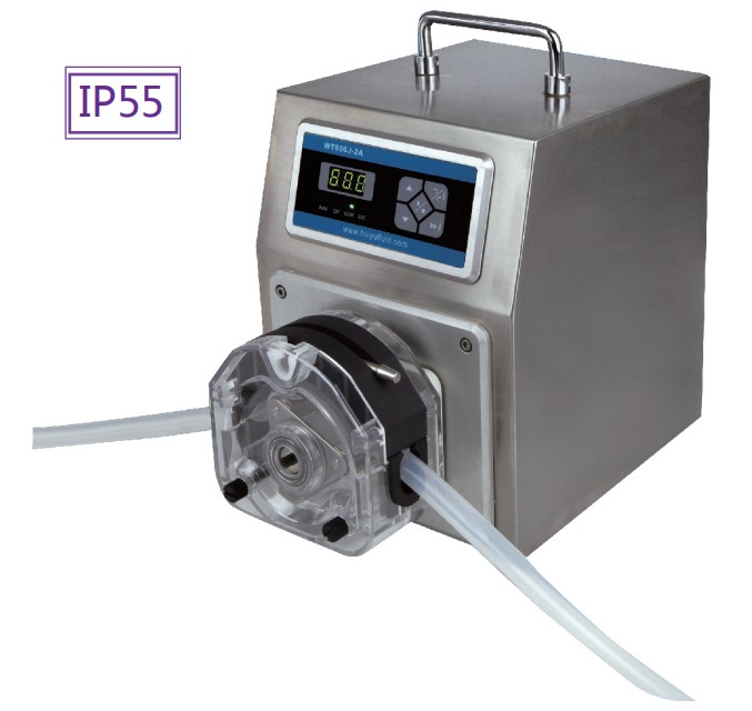 high IP rating DC brushless motor peristaltic pump drive multi pump heads