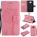 Huawei Mate 10 Wallet Flip Leather Case Cover with Lucky Tree Embossed