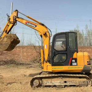 China Used Lovol 65E Mini Excavator 6.5Ton Capacity Low Hours Full Service Construction Landscaping Utility factory