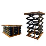 500kg Electric Stationary Multi Stage Scissor Lift Max Height 4.8m