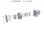 Whole stainless steel Rotary lobe pump /STUL-10 mini lobe pump