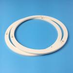 Perforated Custom Ceramic Parts annular Shape Zirconia Material