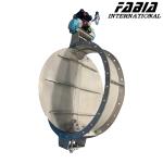 Center Line Pipe Air Valve Pneumatic Industrial Butterfly Valve