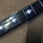 High quality LED light acrylic electric guitar rosewood fingerboard, free