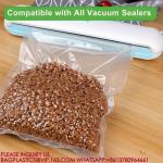 Food Grade Plastic Packaging Bag PA PE 3 Sided Sealed Snack Bag Embossed Food
