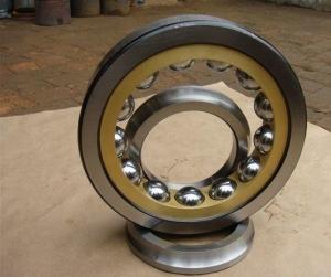 China Chrome Steel Angular Contact Thrust Ball Bearing Split inner race factory