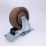 High Temp Bakery Rack Wheels 100mm Lockable 300℃
