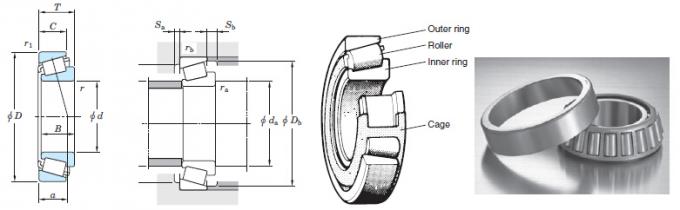 KOYO 32308JR Tapered Roller Bearing / Cone roller bearing KOYO 32308JR Axle Differential Bearing