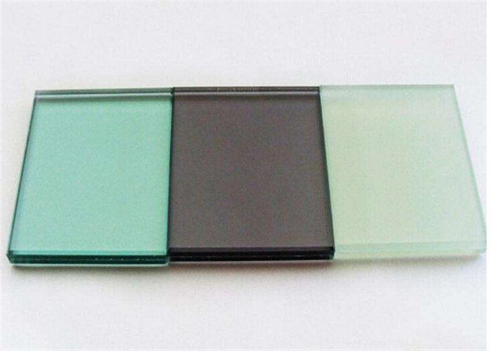 High Transparent Colored PVB Laminated Glass UV Protection For Partition Wall