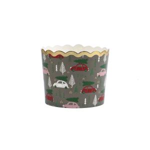 China Greaseproof Muffin Wrapper Baking Paper Cupcake Case factory