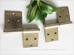 China Removable Lift Off Cabinet Hinges Folding Middle East Type Two Pieces Small Nickel Plated factory