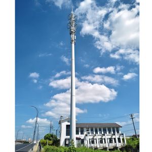 Telecom Poles Polygonal Shape Deflection Calculation And Steel Pole Structure