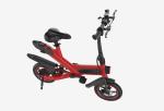 Multi Functional Portable Folding Electric Bike 12 Inches 2 Wheels Ergonomics