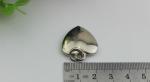 20mm Small love heart shape nickel color metal handbag hanging ornament