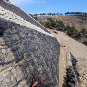 High Strength Polypropylene PP Uniaxial Geogrid For Retaining Walls