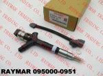 DENSO Genuine common rail injector 095000-0950, 095000-0951 for TOYOTA 23670