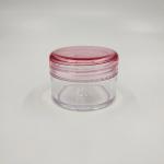 2g 3g 5g Cosmetic Sample Empty Container Plastic Clear Cosmetic Pot Jars With