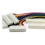 Motorcycle Wiring Harness with JST Cables and White Electrical Cables Manufactur