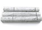 Greyish White Color Brick Printing Self Adhesive Wallpaper Modern Style For