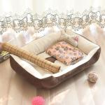 PP Cotton Universal Cat Nest Dog Cot Golden Hair Teddy Small Medium Large