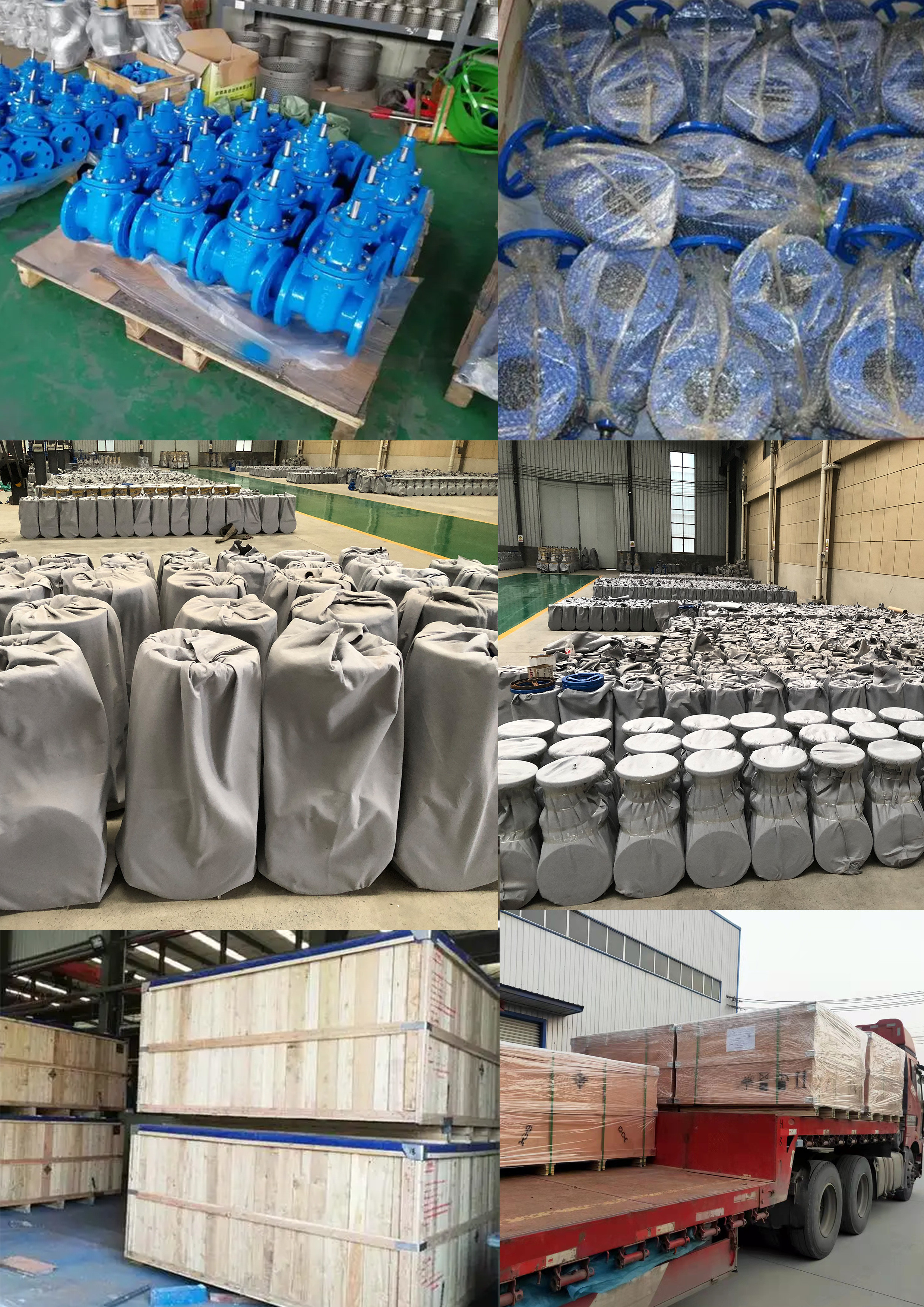 EN 1092-2 Ductile Iron Flange Elastic Wedge Gate Valve With Good Air Tightness
