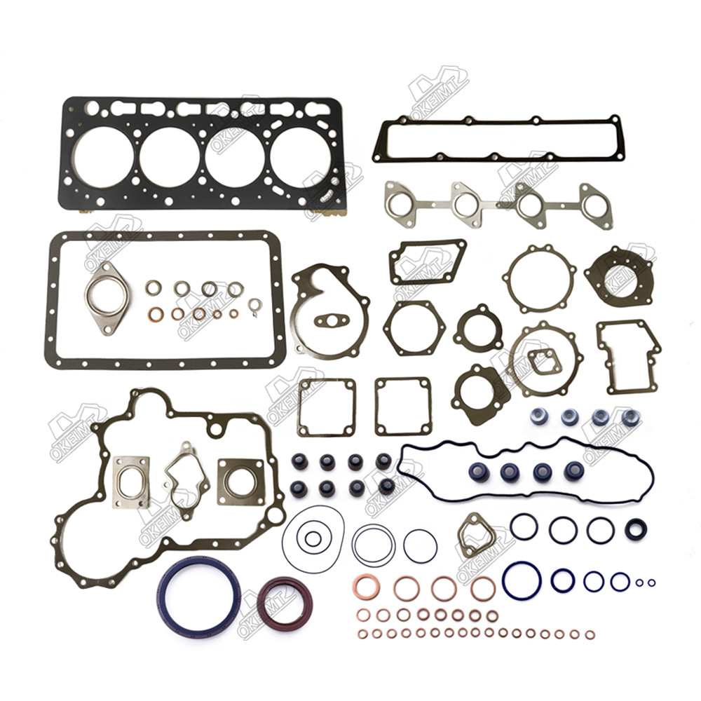 OEM Full Gasket Set Upper Lower And Head Gasket Fits Kubota Engine V3600
