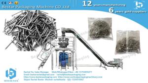 China Iron nails Steel nails automatic weighing packaging machine Customized PE film BSTV-450AZ factory