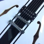 New style high quality hollow body jazz electric guitar, rosewood fingerboard