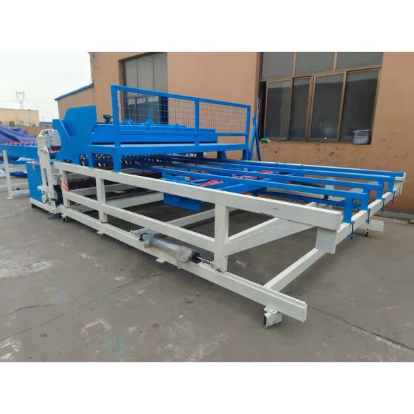 China Bridge Building Pneumatic Hook Draw Rebar Mesh Welding Machine factory