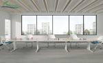 4 Compartments Open Space Office Workstation Perfect for Home Office Efficiency