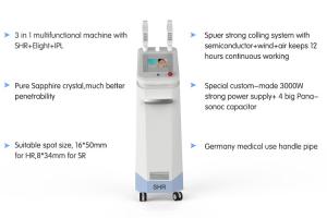 China Beauty Equipment Manufacture SHR IPL Elight Hair Removal Machine factory