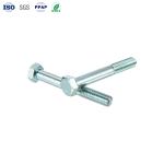 DIN 931 Grade 8.8 Zinc Plated Carbon Steel Hex Head Bolt for Chemical Industry