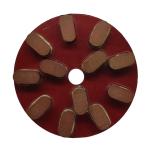 OBM Support 8" 10" Diamond Grinding Plate for Granite Grit 500 800 1000 1500