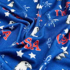 African Print 80% Polyester 20% Spandex Fabric 50D 4 Way Stretch Polyester