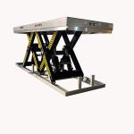 Transverse Double Scissor Lift Tables 2 Ton Max Height 39.37in Large Platform 2