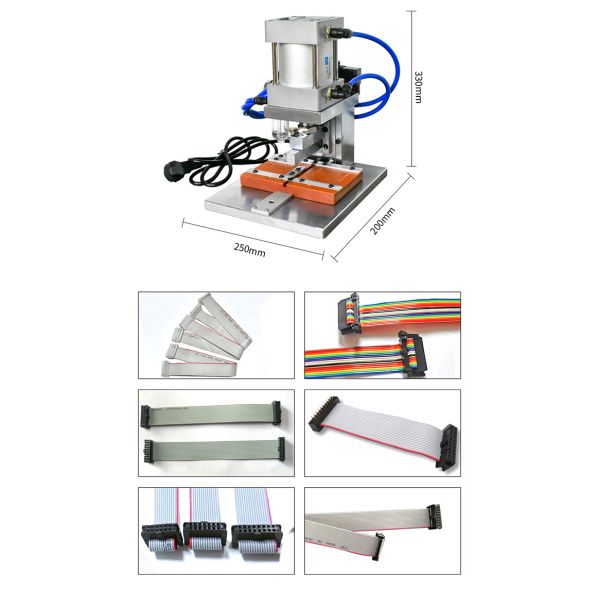 IDC Flat / Ribbon Cable Connector Crimping Machine Semi Automatic CX-5310