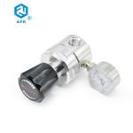 CO2 Gas Pressure Regulator Single Gauge Single Stage 316 Stainless Steel