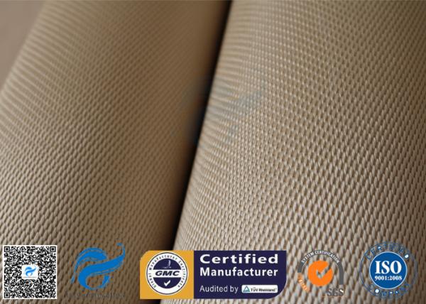 1200G High Silica Cloth Fabric 1.3mm Satin Weave Fiberglass Cloth For Fire