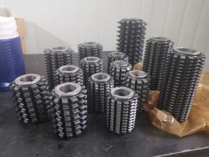 China Gear Carbide Hobbing Tool Standard Module TiAlN CrN Coated factory